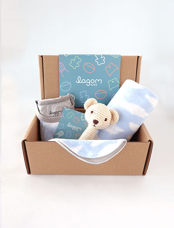 Blue Sky Baby Gift Set