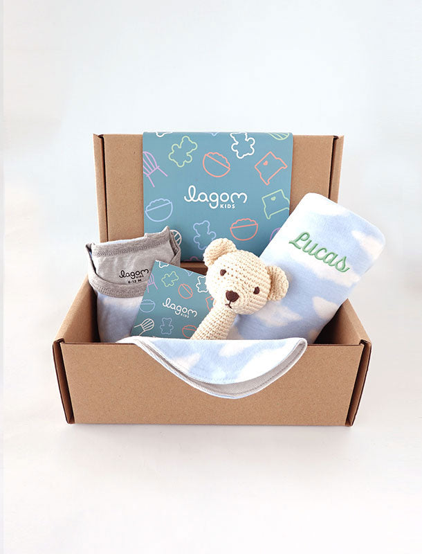 Blue Sky Baby Gift Set