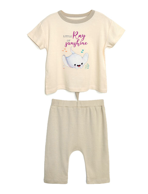 Sealife Kids Stingray Top and Pants Set