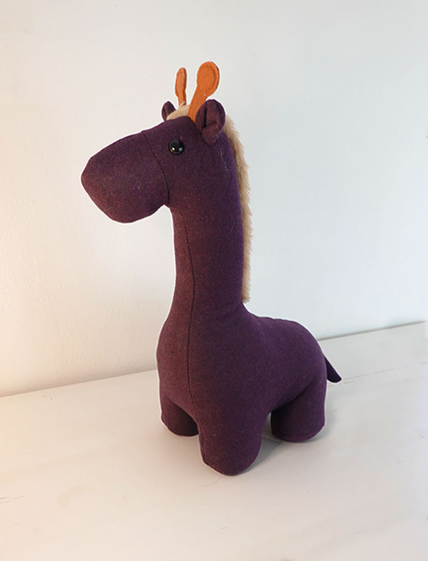 Giraffe Buddy Purple